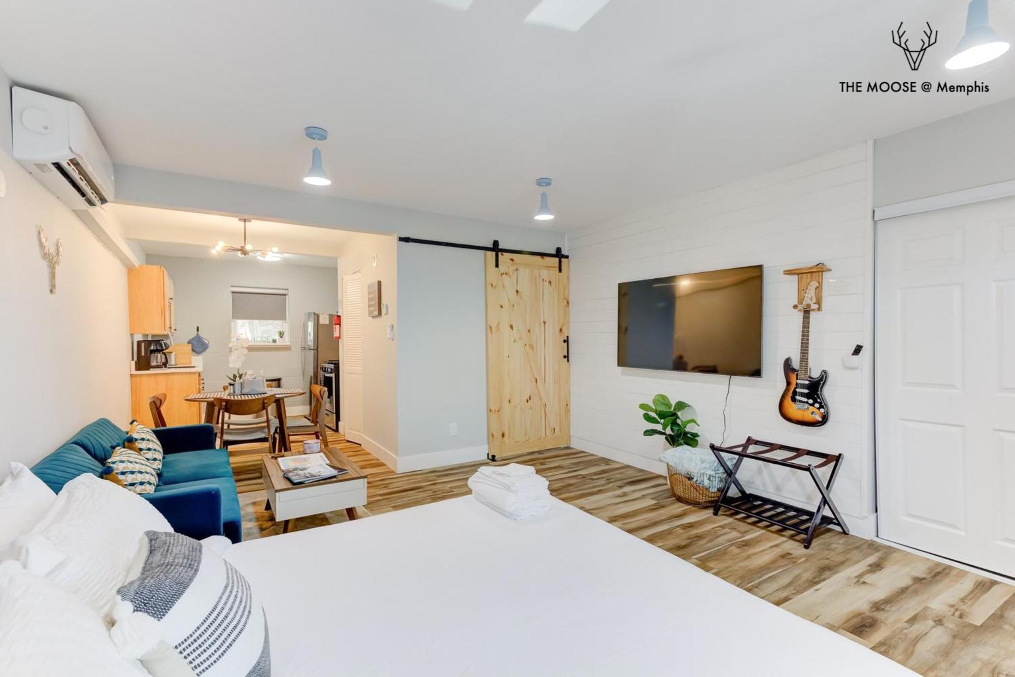 Apartament The Moose #11 - Luxe Modern Loft With King Bed, Free Parking & Wi-Fi Memphis Zewnętrze zdjęcie