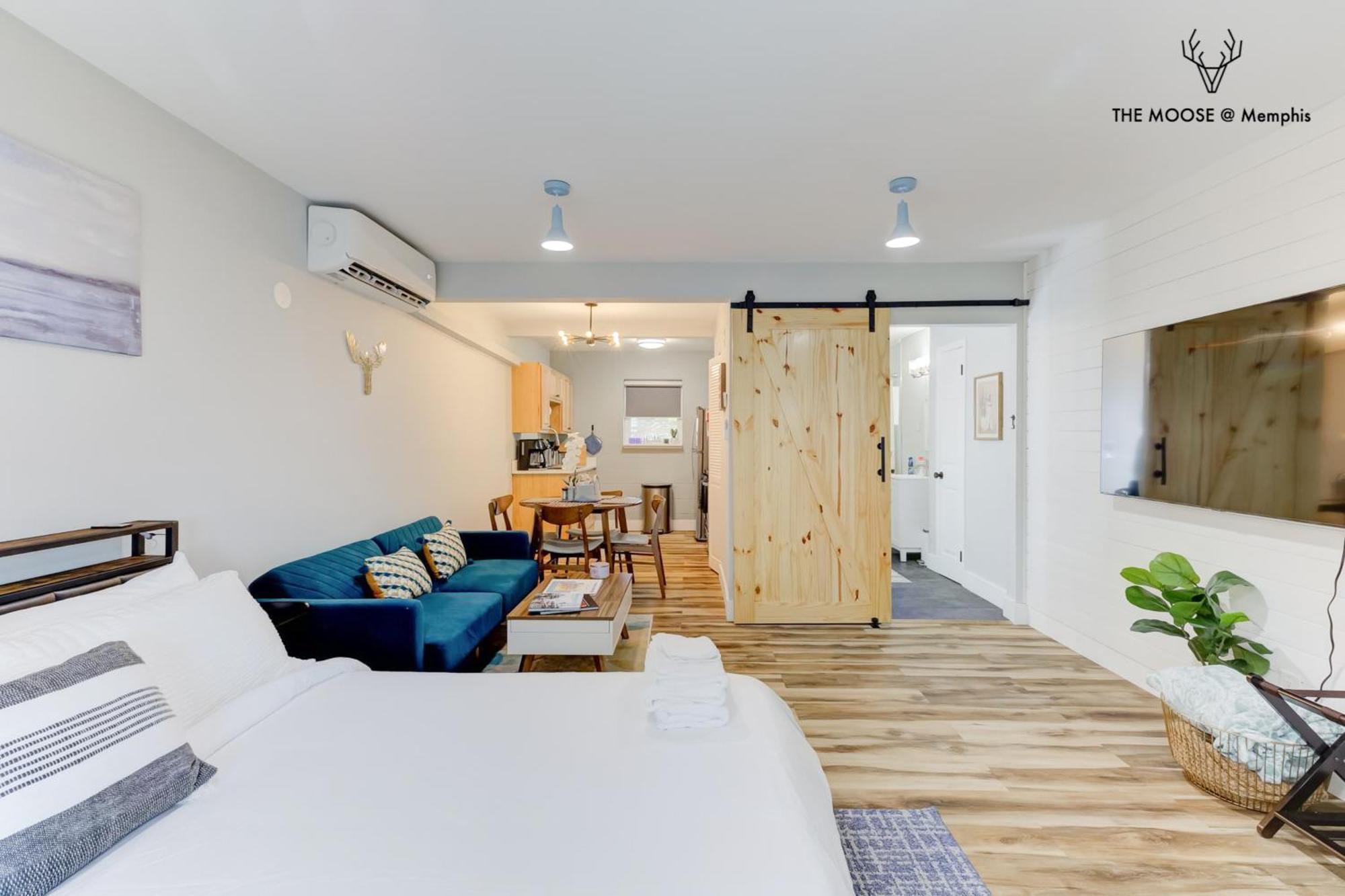 Apartament The Moose #11 - Luxe Modern Loft With King Bed, Free Parking & Wi-Fi Memphis Zewnętrze zdjęcie